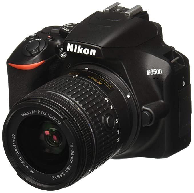 Nikon D3500 with AF-P DX Nikkor 18-55mm f/3.5-5.6G VR Lens Digital SLR Camera - cambuy-lives Nikon D3500 with AF-P DX Nikkor 18-55mm f/3.5-5.6G VR Lens Digital SLR Camera - cambuy-lives